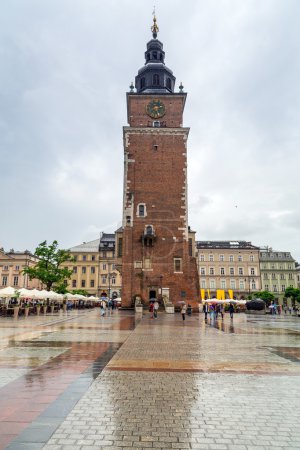 Main square of the old town in Cracow