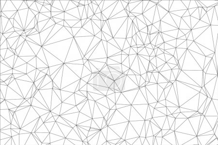 Background black and white polygon.