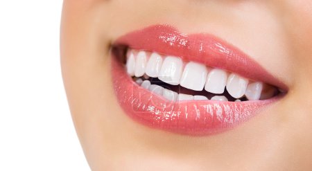 Healthy Smile. Teeth Whitening. Dental care Concept