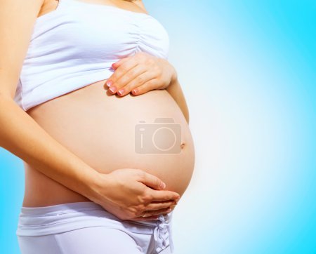 Pregnant Woman Belly. Pregnancy Concept