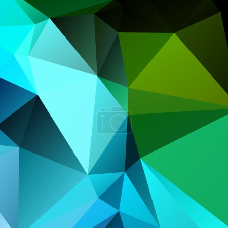 Polygon 3d Abstract background colorful vector illustration