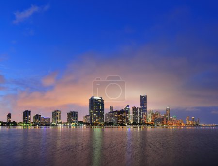 Miami night scene
