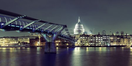 Millennium Bridge and St Pauls