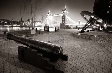 Cannon and Tower Bridge