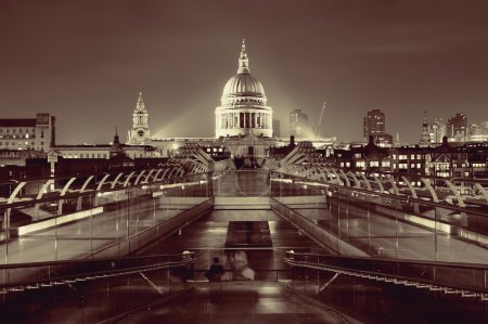 Millennium Bridge and St Pauls