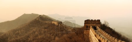 Great Wall sunset panorama