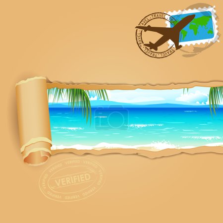Travel Background for Sea Beach