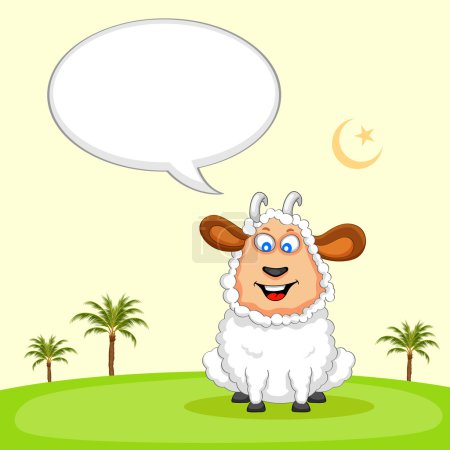 Sheep wishing Eid mubarak