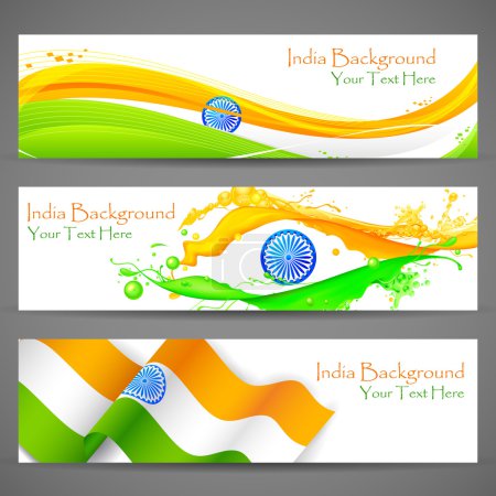 Banner and Header for India Celebration