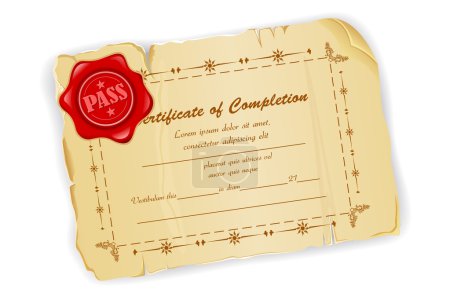Vintage Certificate