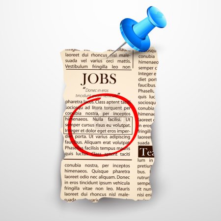 Job Classified in Newspaper
