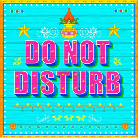 Do No Disturb Poster