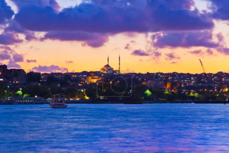 Istanbul Turkey sunset