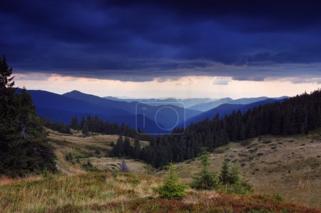 Storm in the mountains