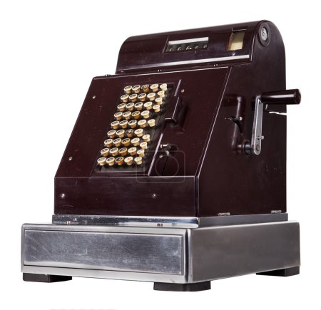 Old cash register