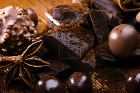 chocolate and bonbon