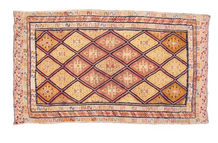 Carpet with geometric ornament