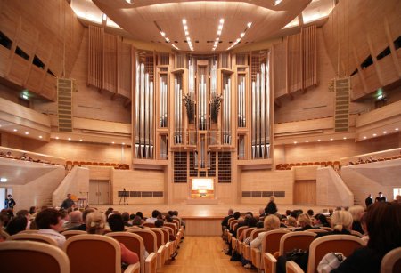 Concert hall with organ