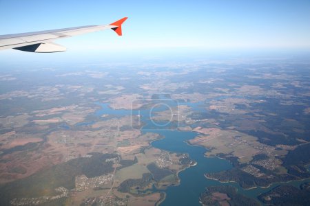 View from an aircraft window