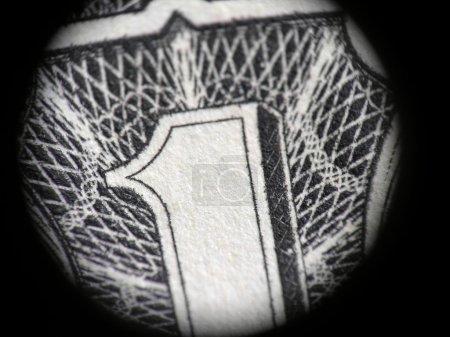 One dollar close-up