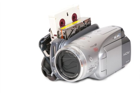 HDV camera cassette in