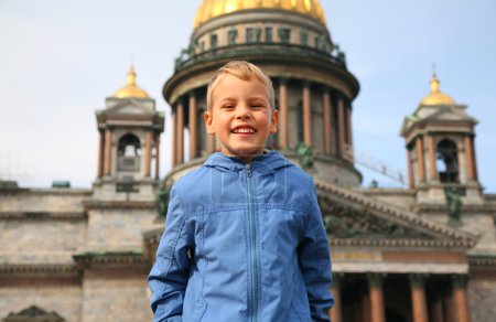 Boy in Sankt-Petersburg