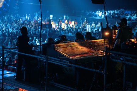 Mixer on concert