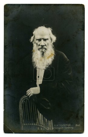 Lev Tolstoy postcard
