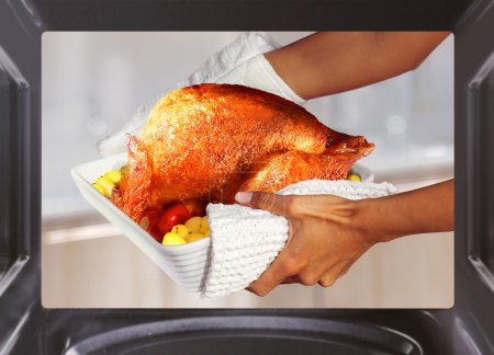 Cooking turkey
