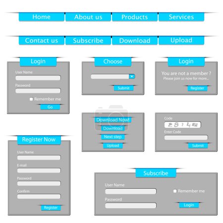 Web Template Form