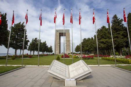 Canakkale / Turkey, May 26, 2019 / Canakkale Martyrs' Memorial a