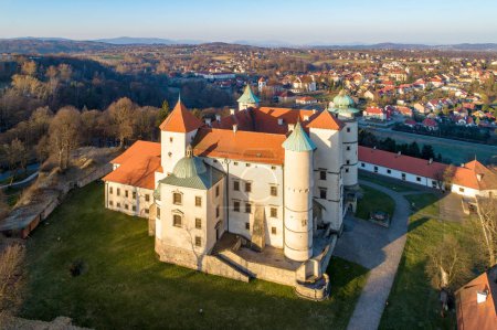 Old Renaissance Castle in Wisnicz, Poland