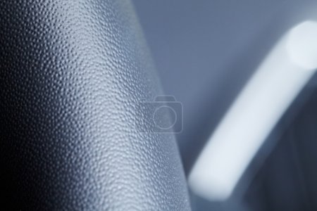 Modern car interior, macro shot, low depth of focus