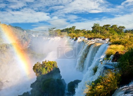 Iguazu falls, one of the new seven wonders of nature. Argentina.