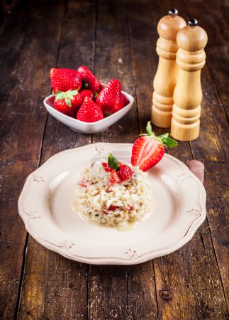Risotto with Strawberries