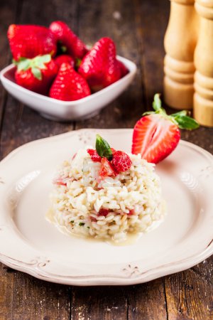 Risotto with Strawberries