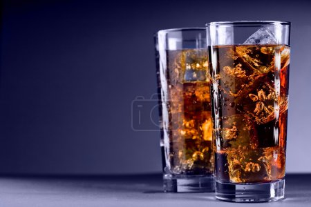 Glass of Cola with Ice