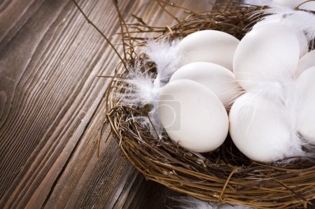 Easter Eggs in the nest