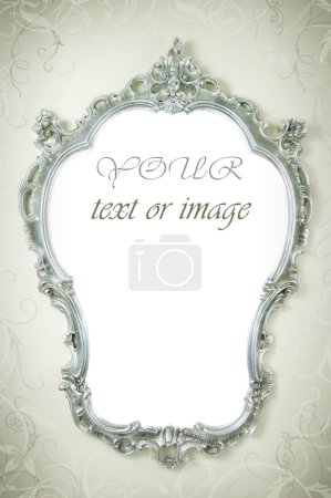 Beautiful Ornate Frame On The Wall