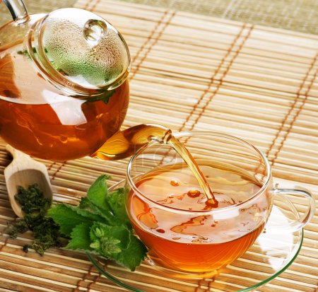 Healthy Tea With Mint