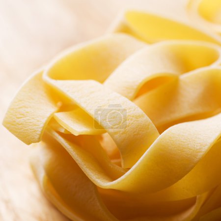 Italian pasta closeup. Macaroni. Selective Focus
