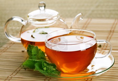 Healthy Tea With Mint