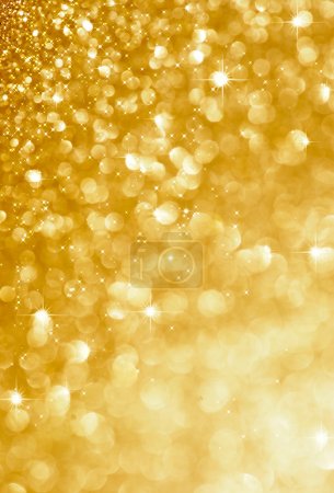 Christmas gold blinking background