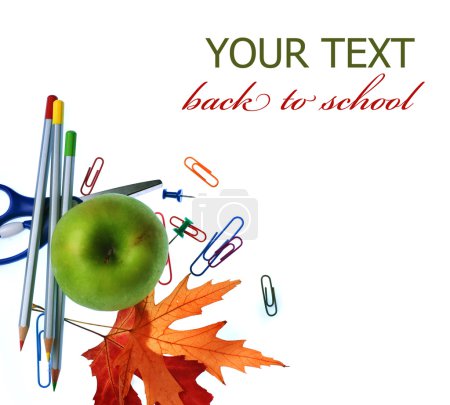 Back To School Concept Design. Stationery