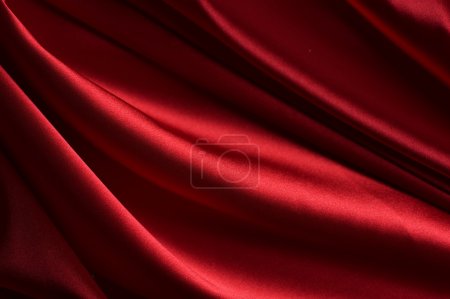 Natural Abstract Red Silk Background