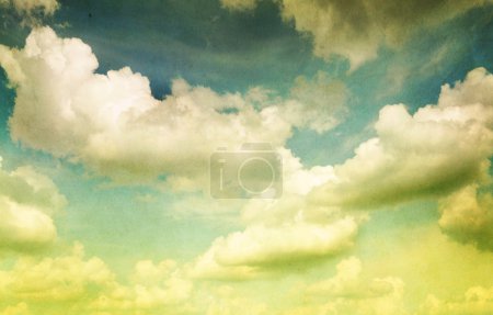 Vintage Styled Cloudy Sky