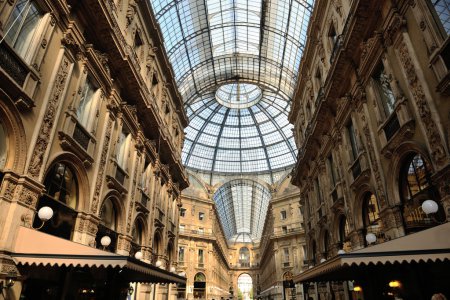 Galleria Vittorio Emanuele II in Milan, Italy