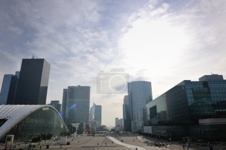 Modern Buildings in the new center of Paris