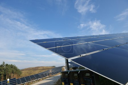 Solar panel renewable energy field