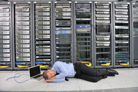 System fail situation in network server room